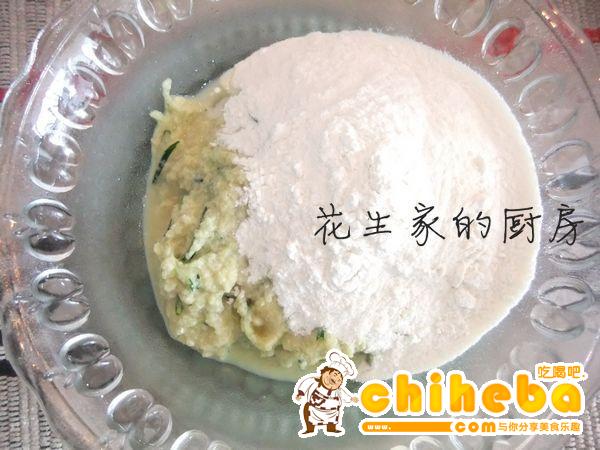 小清新黄瓜豆渣煎饼的做法 步骤4